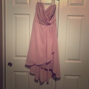 Brides Maid Soft Pink Dress